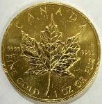 1 oz Canadian Gold Maple Leaf Coin - Random Year