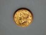 1853 G$1 Type 1 Gold Dollar MS-63 Coin