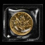 1985 $5 Canada Gold Maple Leaf Coin 1/10 oz