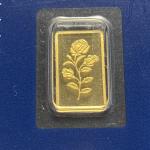 PAMP Suisse 2.5 Gram Gold Rose Bar