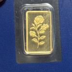PAMP Suisse 2.5 Gram Gold Rose Bar