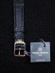 Michel Herbelin Gold Lady's Wristwatch with Lizard Band