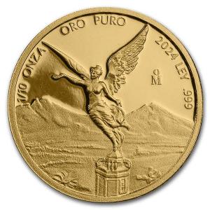 2024 Mexico 1/10 oz Gold Libertad Coin