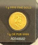 1 Gram 2015 Canada Gold Maple Leaf Coin