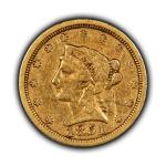 1851-O Liberty Head Gold Quarter Eagle Coin