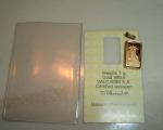 24K Gold Credit Suisse 1g Ingot Bar with Pendant