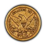1851-O Liberty Head Gold Quarter Eagle Coin