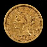 1851-O Liberty Head Gold Quarter Eagle Coin