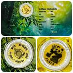 Chinese Panda Gold Coin 1/1000 Oz 2026