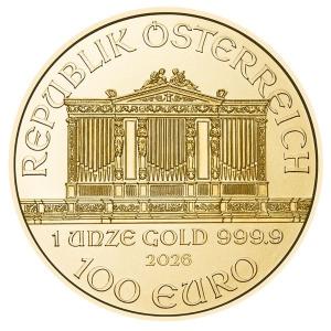 2026 Austria Gold Philharmonic 1 oz Coin