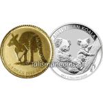 2011 Little Aussies Kangaroo & Koala Gold Set