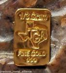 4X 1/3 Gram 24K Gold Bullion Bars