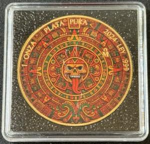 2024 1 Oz Gold Gilded Mexican Libertad Coin