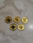 2023 1/2 oz Gold Britannia Proof Coins Set