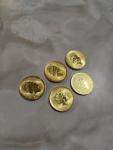 2023 1/2 oz Gold Britannia Proof Coins Set