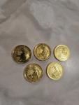 2023 1/2 oz Gold Britannia Proof Coins Set