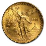 1981 Mexico 1/4 oz Gold Libertad Coin