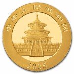 2025 China 3g Gold Panda Coin - Sealed