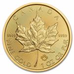 2021 Canada 1 oz Gold Maple Leaf Coin
