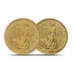 British Gold Britannia Coin - 1/10 oz