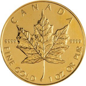 2010 1 oz Canadian Gold Maple Leaf Coin