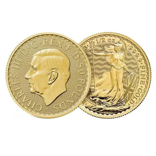 2023 1/2 oz British Royal Mint Britannia Coin