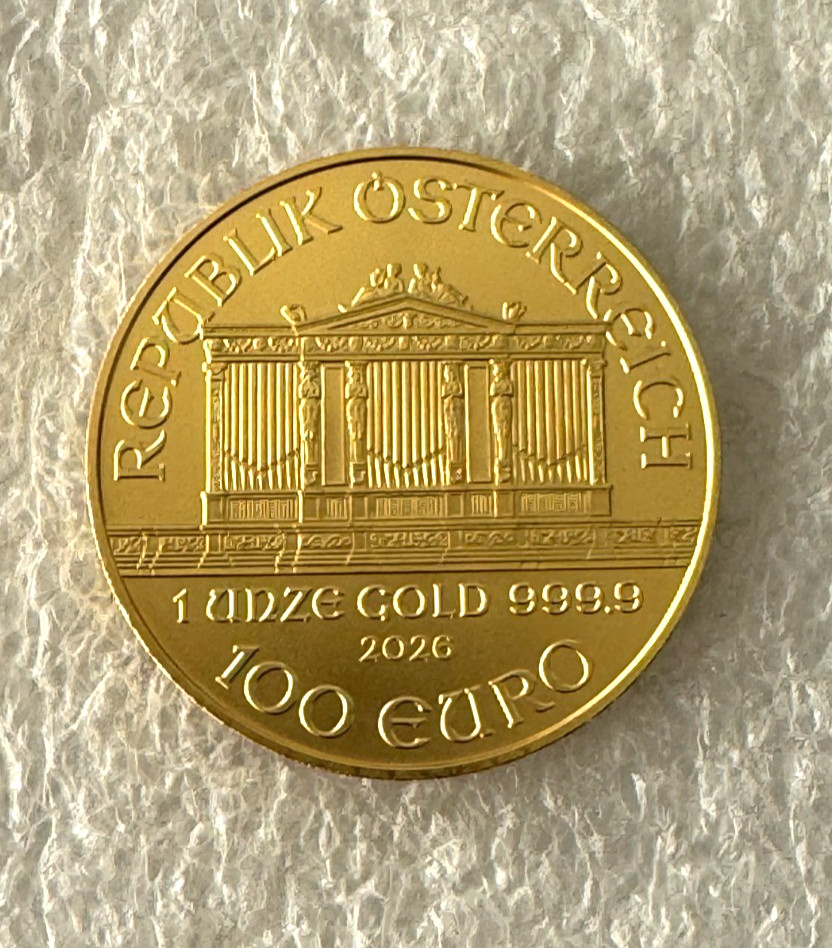 2025 Austria Philharmonic 1 oz Gold Coin