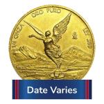 Mexico 1/4 oz Gold Libertad Coin - Random Year