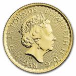 2022 Great Britain 1/4 oz Gold Britannia Coin