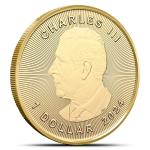 2024 Canadian Gold Maple Leaf Coin - 1/20 oz