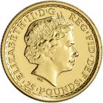 Great Britain Gold Britannia £25 - 1/4 oz
