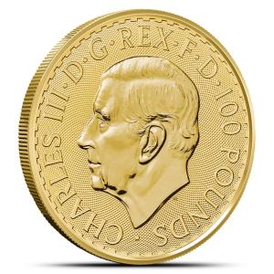 2023 1 oz British Gold Britannia Coin - King Charles