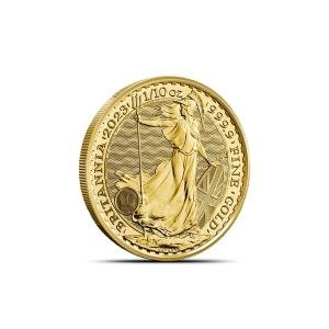 2023 1/10 oz British Gold Britannia Coin