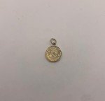 14k Gold Mini Krugerrand Pendant Charm
