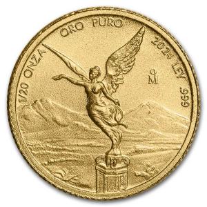 2024 1/20 oz Gold Libertad Coin from Mexico
