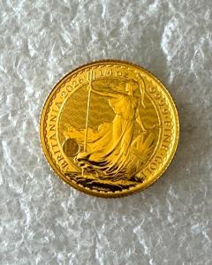2025 King Charles Gold Britannia 1/4 oz Coin