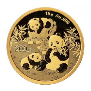 2025 200 Yuan Gold Chinese Panda Coin 15g