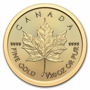 2024 Canada 1/20 oz Gold Maple Leaf Coin