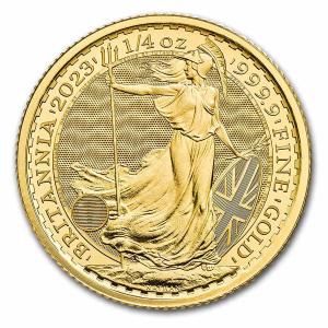 2023 Gold Britannia 1/4 oz Coin (Queen Elizabeth II)