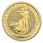 2023 Gold Britannia 1/4 oz Coin (Queen Elizabeth II)