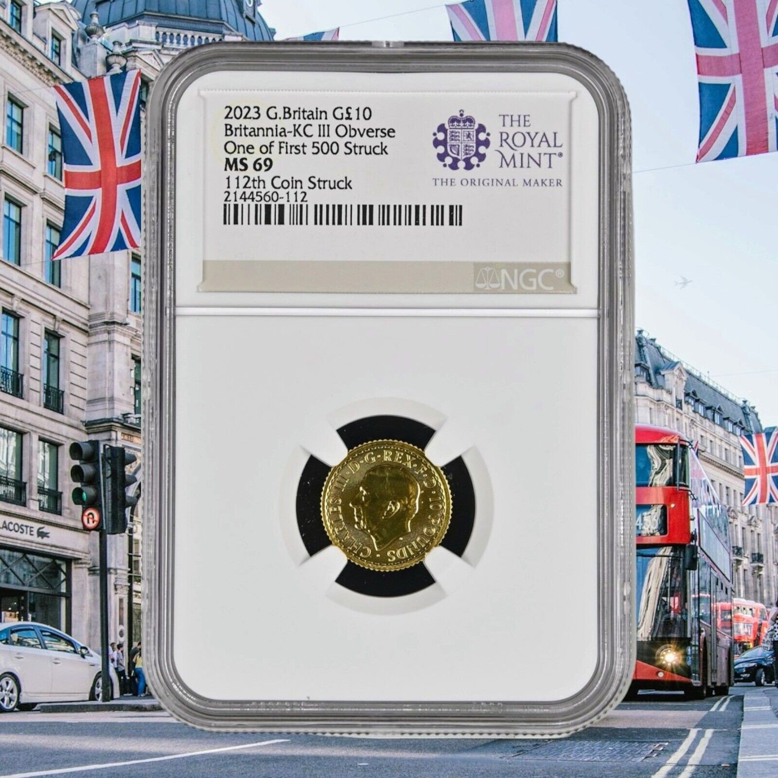 2023 U.K. King Charles III Gold Britannia Coin