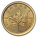 2025 Canadian 1/10 oz Gold Maple Leaf Coin
