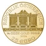 2024 Austrian Gold Philharmonic 1/4 oz Coin