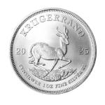 2 South Africa Silver Krugerrand Coins 1 oz