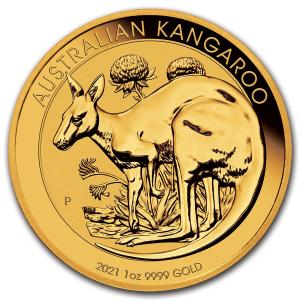 2021 1 oz Gold Kangaroo Coin from Australia