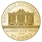 2024 Austrian Gold Philharmonic 10 Euro Coin