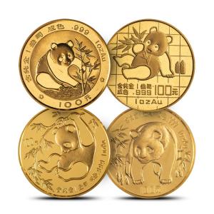 1 oz Chinese Gold Panda Coin - Random Year