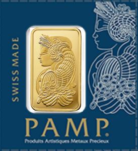 1 Gram PAMP Suisse Fortuna Gold Bar .9999