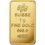 1 Gram PAMP Suisse Fortuna Gold Bar .9999