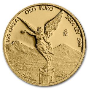 2024 Mexico 1/20 oz Gold Libertad Coin